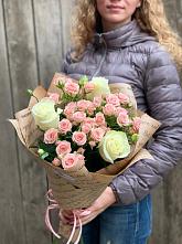 Букет цветов из:  Розы #REPLACE_PRED# Славянском